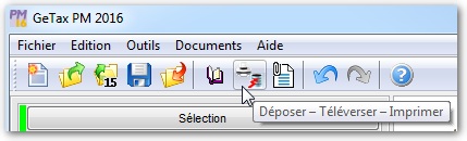 Barre d'outil GeTaxPM2016 v1.20