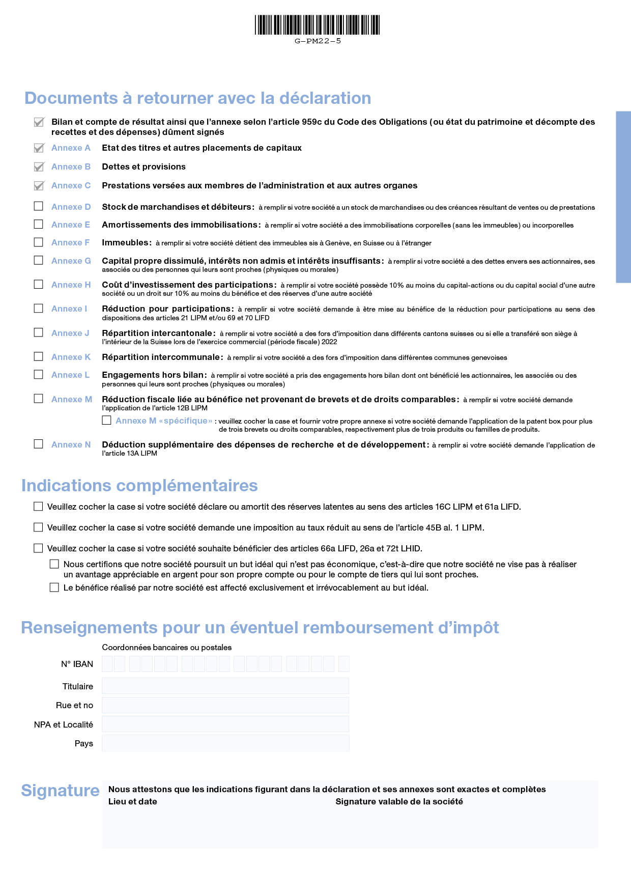 Pages de garde - Documents