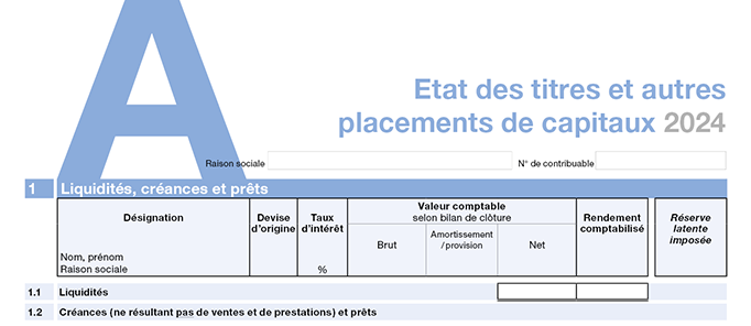 Annexe A - détails