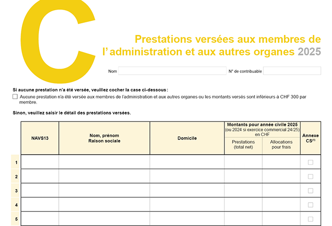 Annexe C - details