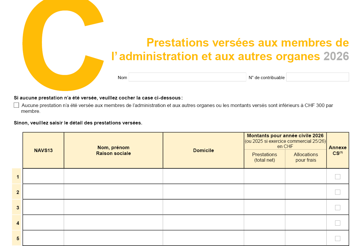 Annexe C - details