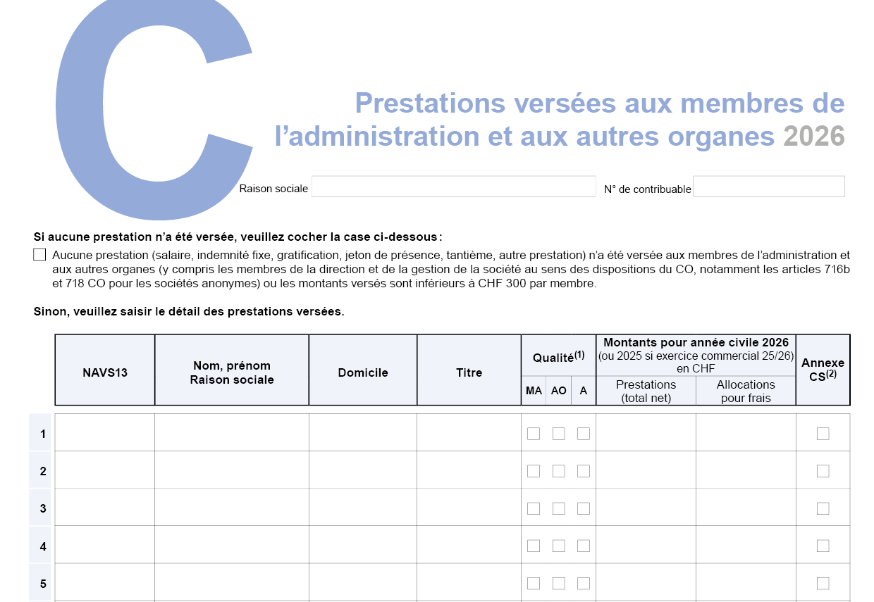 Annexe C - détails