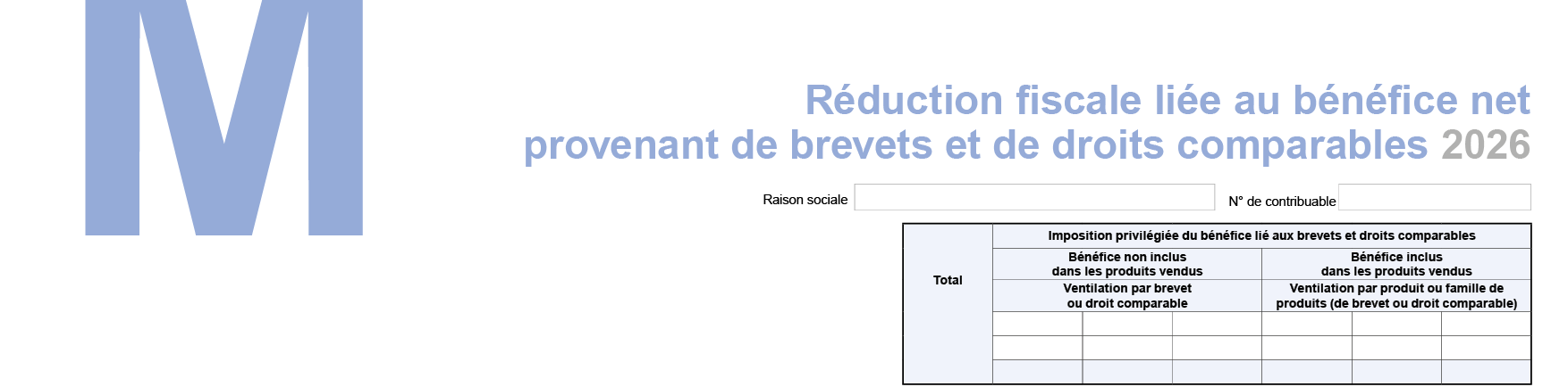 Annexe M - détails