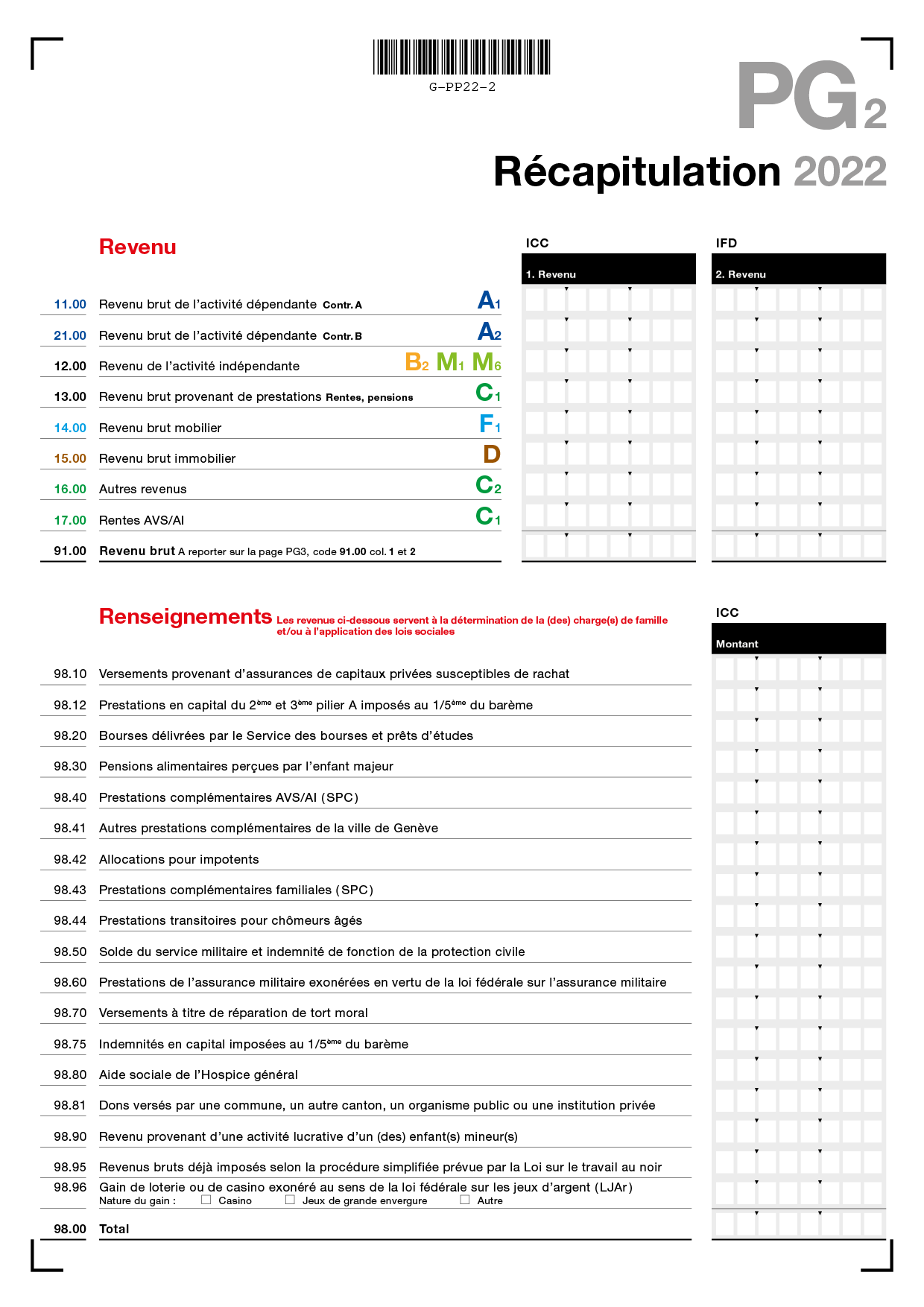 page récapitiulative pg2