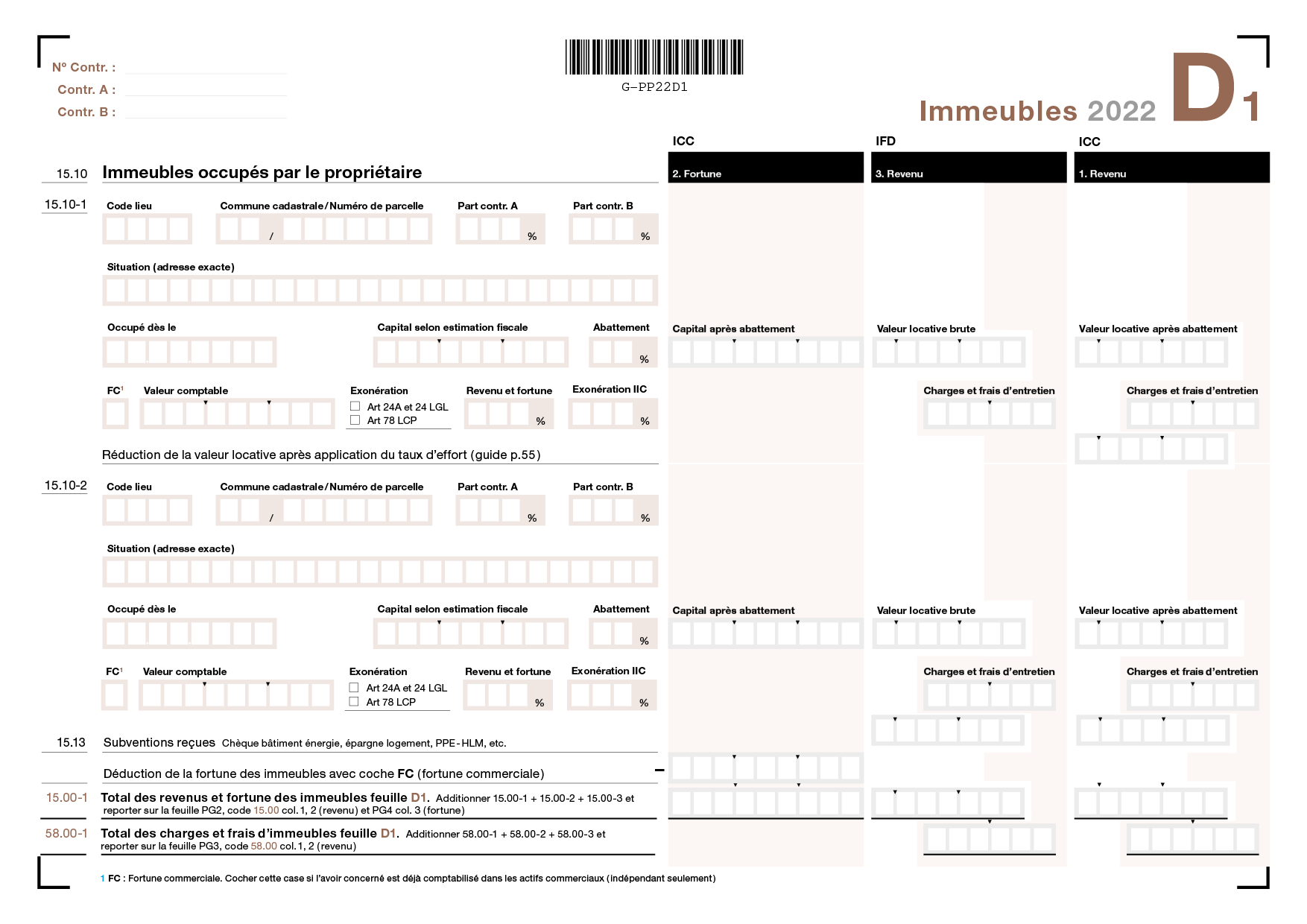 Immeubles