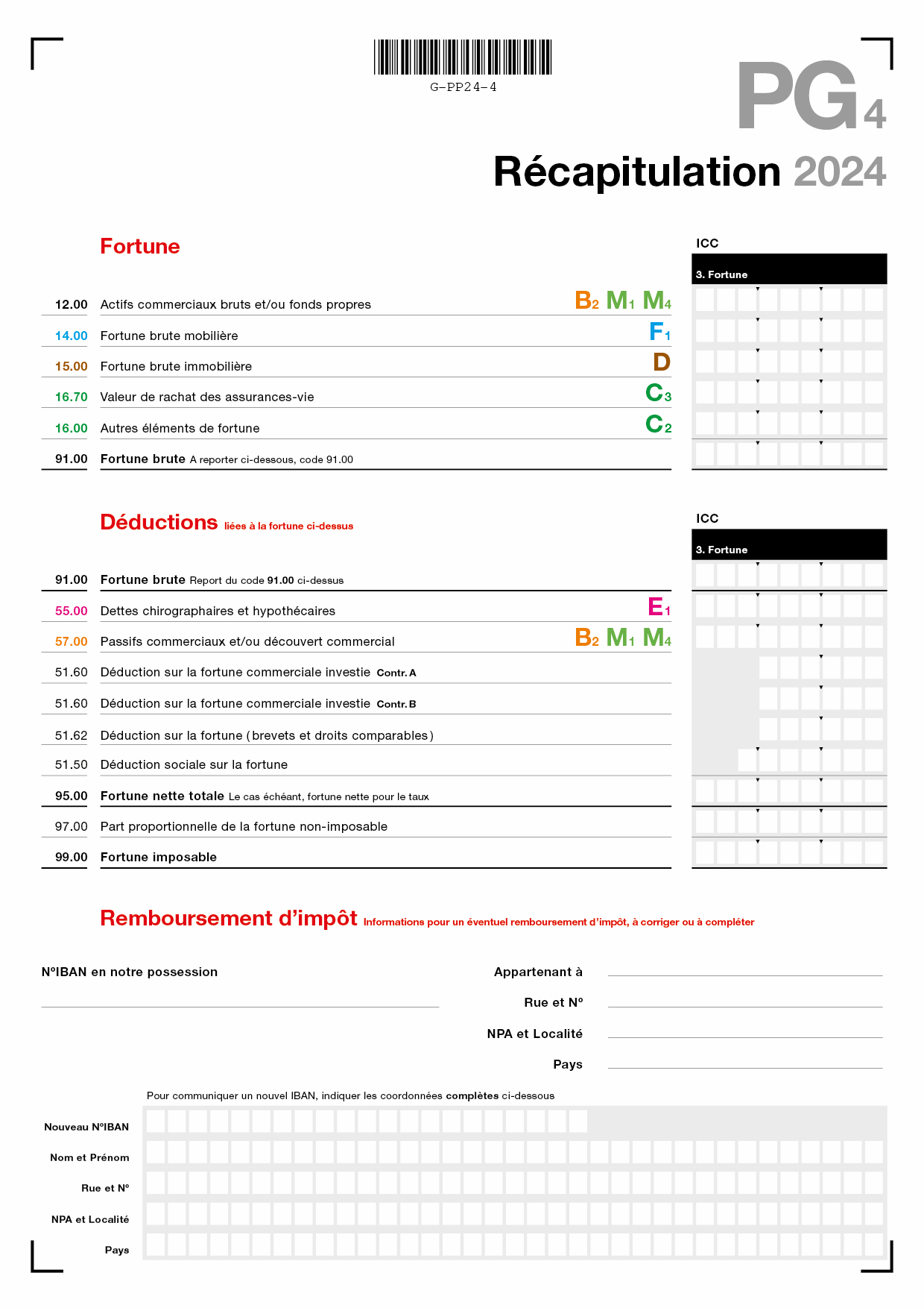 page récapitiulative pg4