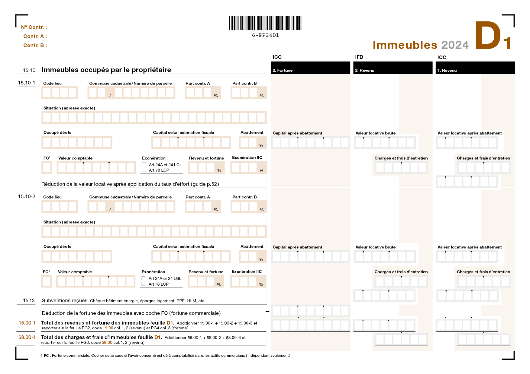 Immeubles